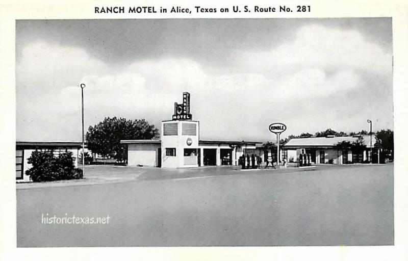 Ranch Motel, Route 281, Alice, Texas